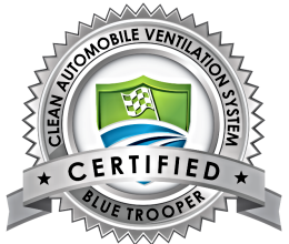 Clean Automobile Ventilation System Certified Blue Trooper